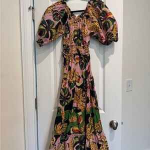 FARM Rio Tropical Print Maxi Dress
